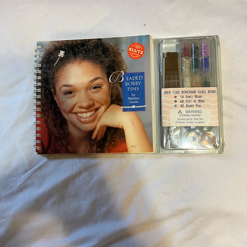 Beaded Bobby Pins